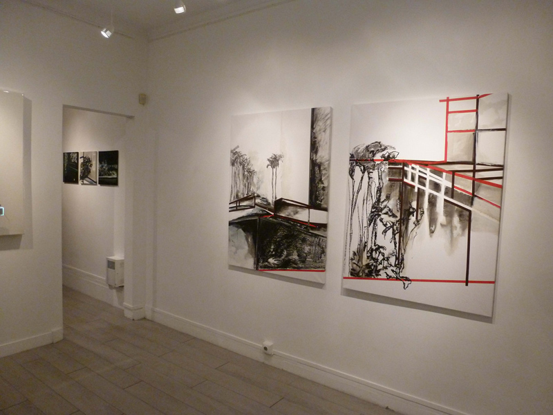 Exposition collective à la Galerie Exit, Boulogne Billancourt, 2012